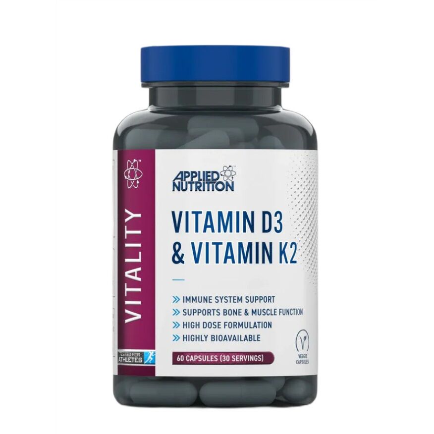 D3-vitamiini ja K2-vitamiini – 60 vcaps – Viking Supplements