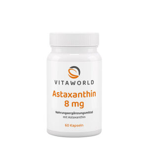 Vitaworld Astaksantiini 8 mg (60 kapselia) – Viking Supplements