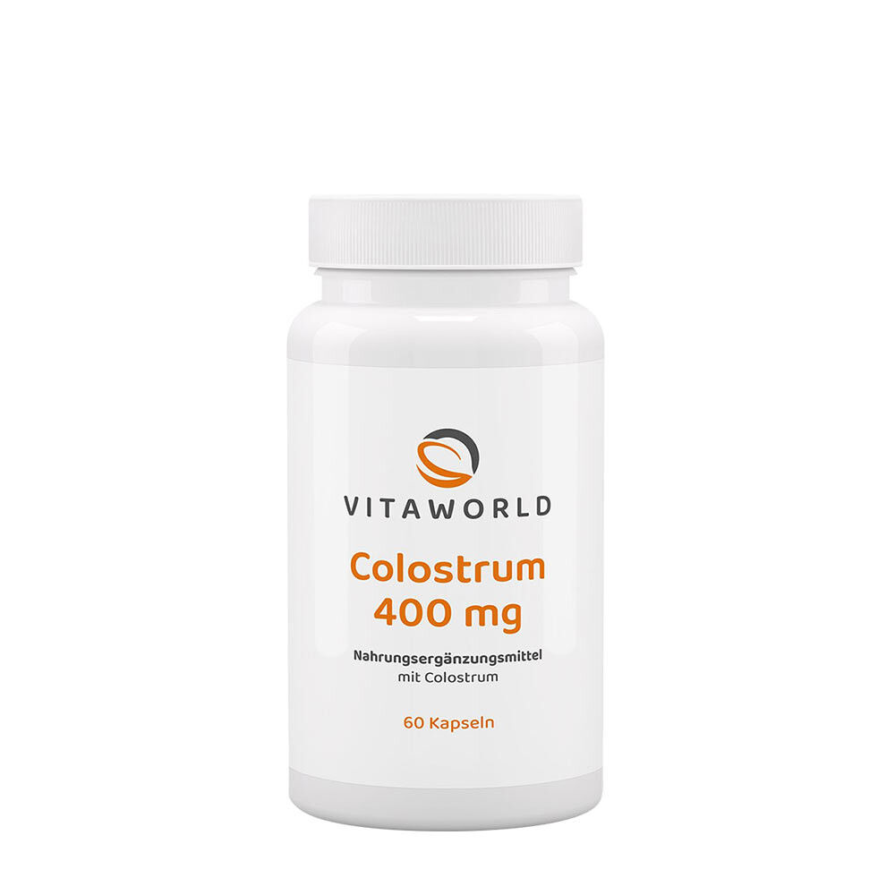 Vitaworld Colostrum 400 mg (60 kapselia) - Viking Supplements