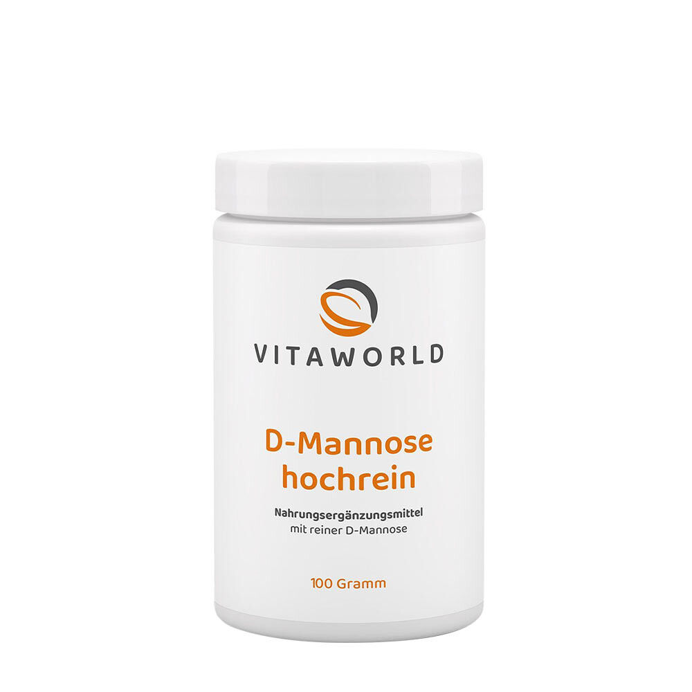 Vitaworld D-mannosi, erittäin puhdas (100 g) - Viking Supplements