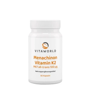 Vitaworld Menaquinone K2-vitamiini MK7 (60 kapselia) - Viking Supplements