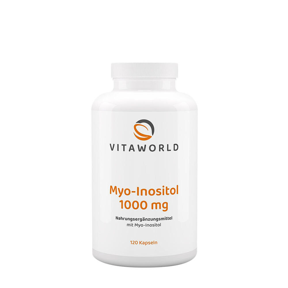 Vitaworld Myo-inositoli 1000 mg (120 kapselia) – Viking Supplements