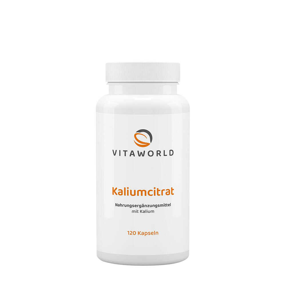 Vitaworld-kaliumsitraatti (120 kapselia) - Viking Supplements