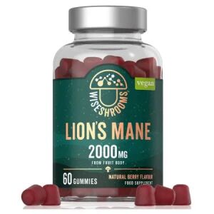 WISESHROOMS Lion's Mane -kumikarkit (60 kpl) – Viking Supplements