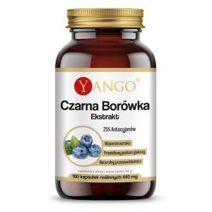YANGO Musta mustikka (100 kapselia) – Viking Supplements