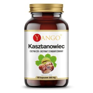 YANGO Kastanja – uute 20% eskiini (60 kapselia) – Viking Supplements