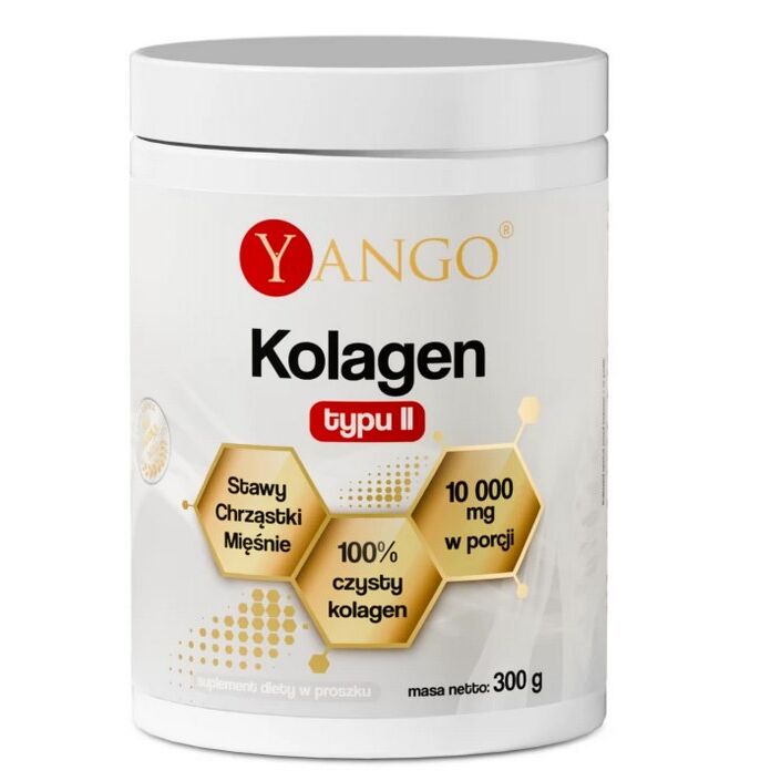 YANGO Kollagen type II (300 g / 10.582 oz.) billede