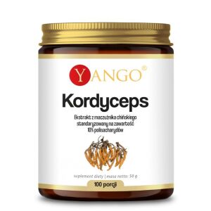YANGO Cordyceps-uute – 10%-polysakkaridit (50 g) – Viking Supplements