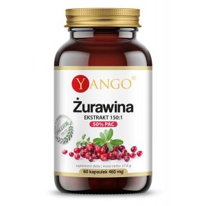 YANGO Cranberry – 50% proantosyanidiinit – uute 150:1 (60 kapselia) – Viking Supplements