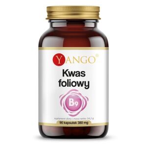 YANGO Foolihappo – B9-vitamiini (90 kapselia) – Viking Supplements