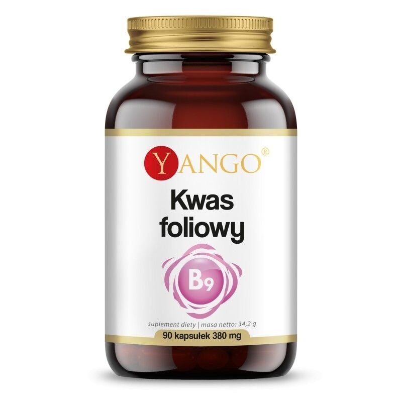 YANGO Foolihappo – B9-vitamiini (90 kapselia) – Viking Supplements