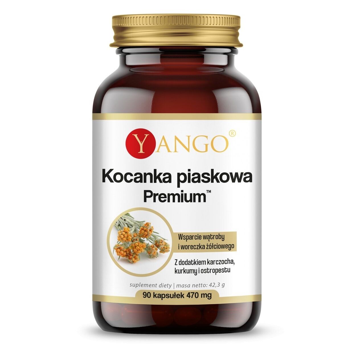 YANGO Helichrysum arenarium Premium (90 kapselia) – Viking Supplements