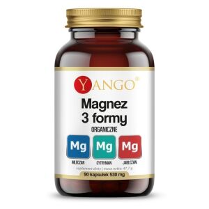 YANGO Magnesium 3 muotoa (90 kapselia) – Viking Supplements
