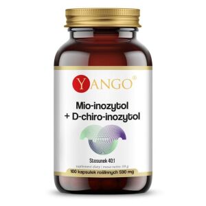 YANGO Myo-inositoli + D-chiro-inositoli (100 kapselia) – Viking Supplements