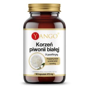 YANGO Valkoisen pionin juuri – 5% paeniflorin (90 kapselia) – Viking Supplements