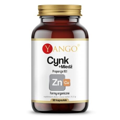 YANGO Sinkki + kupari (90 kapselia) - Viking Supplements