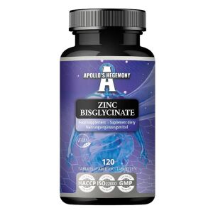Sinkin bisglykinaatti – 120 tablettia – Viking Supplements