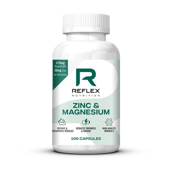 Sinkki ja magnesium – 100 kapselia – Viking Supplements